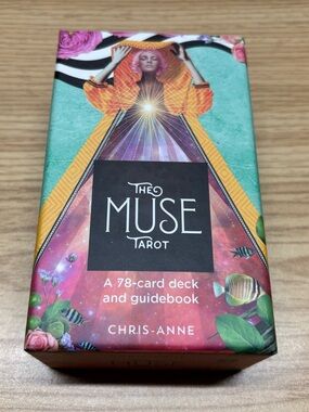 The Muse Tarot Deck by Chris-Anne - Teal, Pink, Gold Artwork